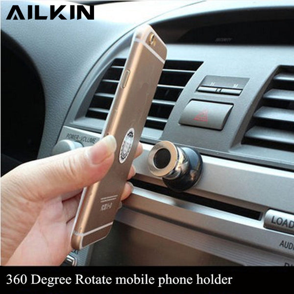 360 Degree Universal Car Phone Holder Magnetic Air Vent Mount Cell Phone