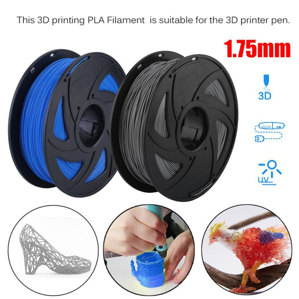 1.75mm PLA 3D Printer Filament Plastic Rubber Consumables Material 3D Printing